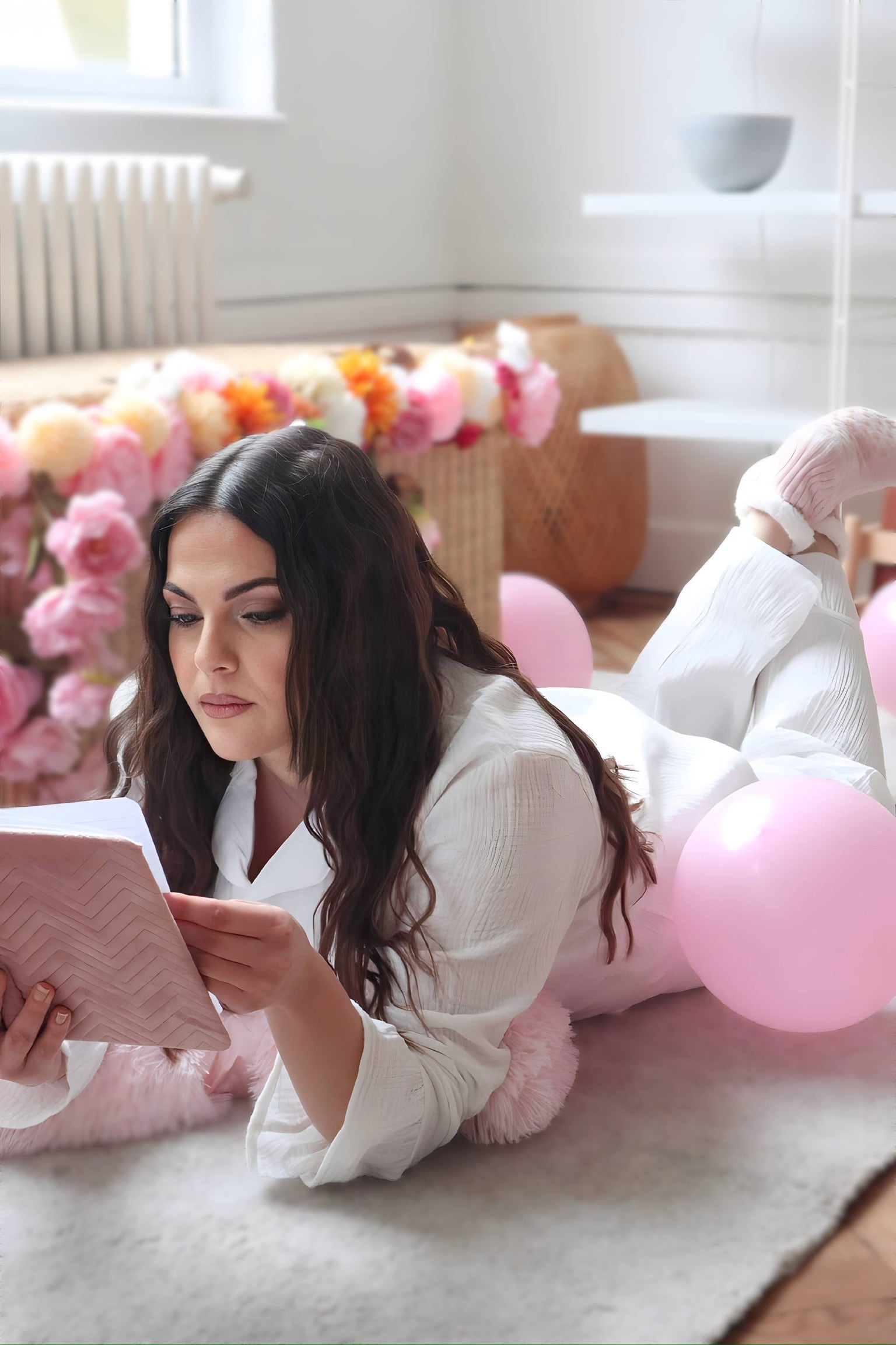 Ensemble de pyjama blanc en gaze de coton – Élégance & confort